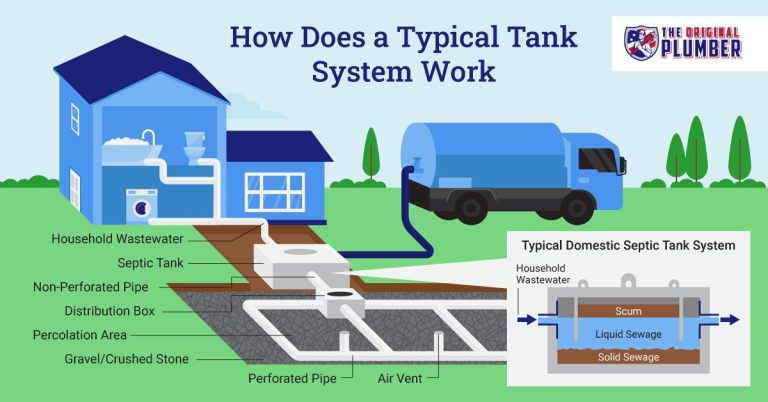 Installation of septic tanks
